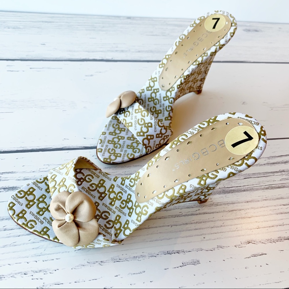 BCBG Wedge Sandals